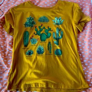 Soft botanical shirt